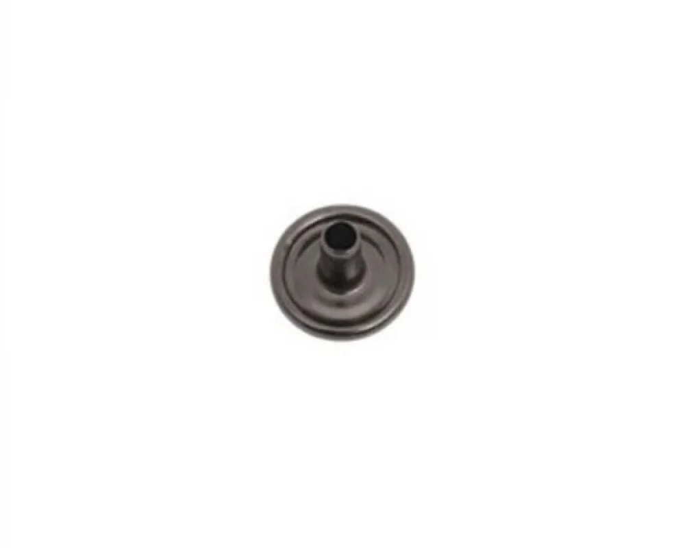 Maxı 61 Press Snap Button Wıth Cap Post Part - Siyah Nikel*