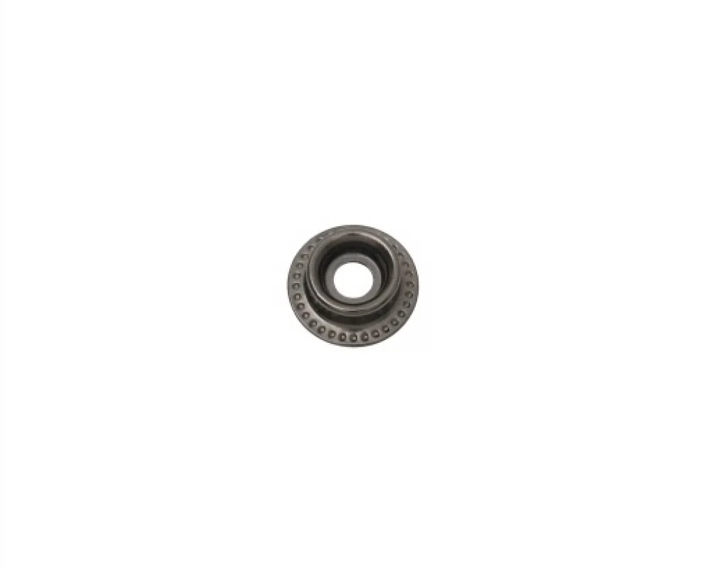 Maxı 61 Press Snap Button Plastıc Segman Type Stud Part - Siyah Free Nikel