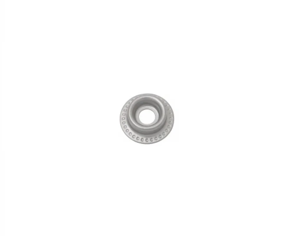 Maxı 61 Press Snap Button Plastıc Segman Type Stud Part - Mat Free Nikel
