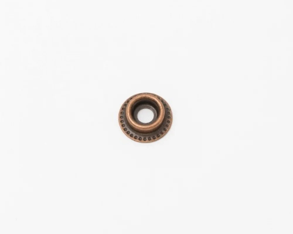 Maxı 61 Press Snap Button Plastıc Segman Type Stud Part - Bakır Oksit