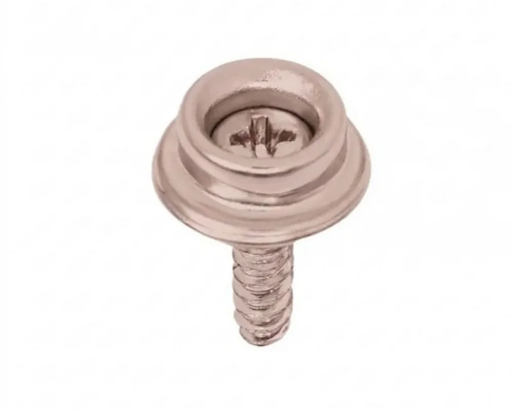 Maxı Pres Snap Button Screw Stud Part - Bakırlı Kalay