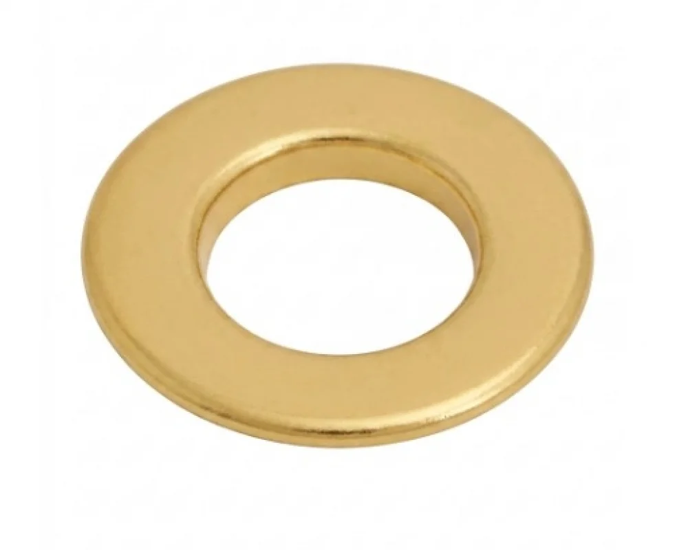 4 No Double Face Metal Washer - Sıcak Sarı Free Nikel
