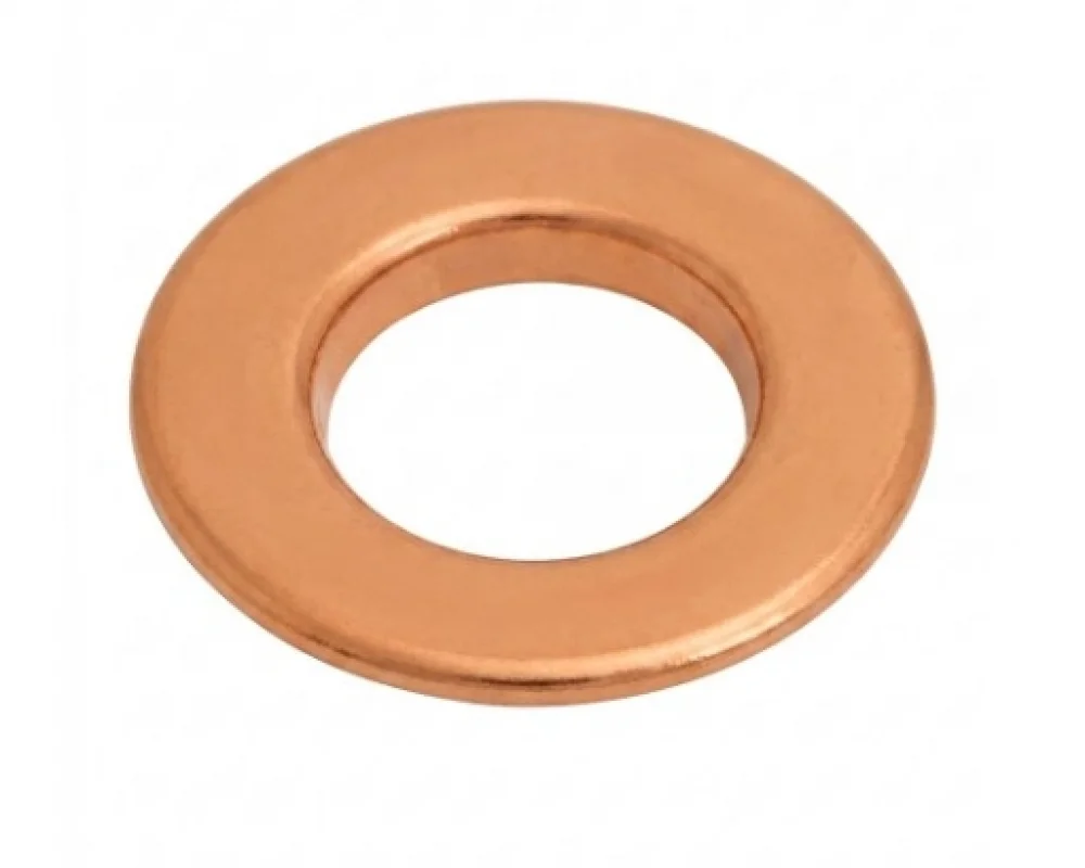 5 No Double Face Metal Washer - Bakır