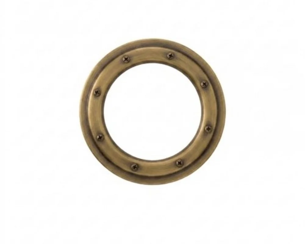 66 No Pirinç Delikli Metal Pul 0,35 Mm - Antik Sarı