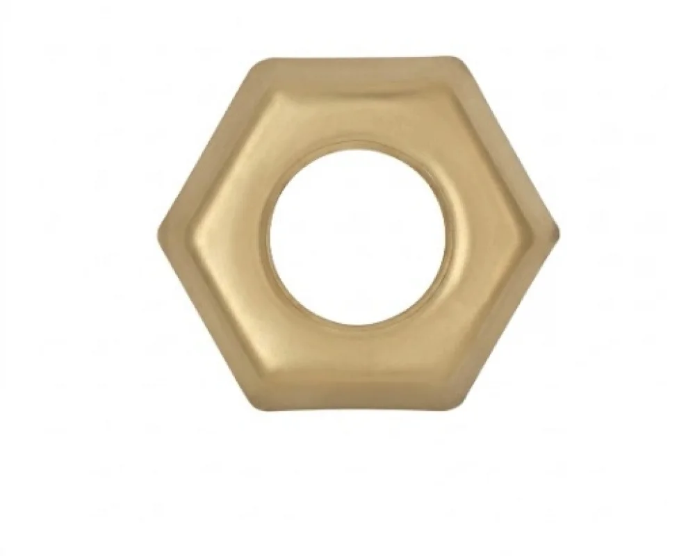 4 No Iron Eyelet Dkp Altıgen - Ham