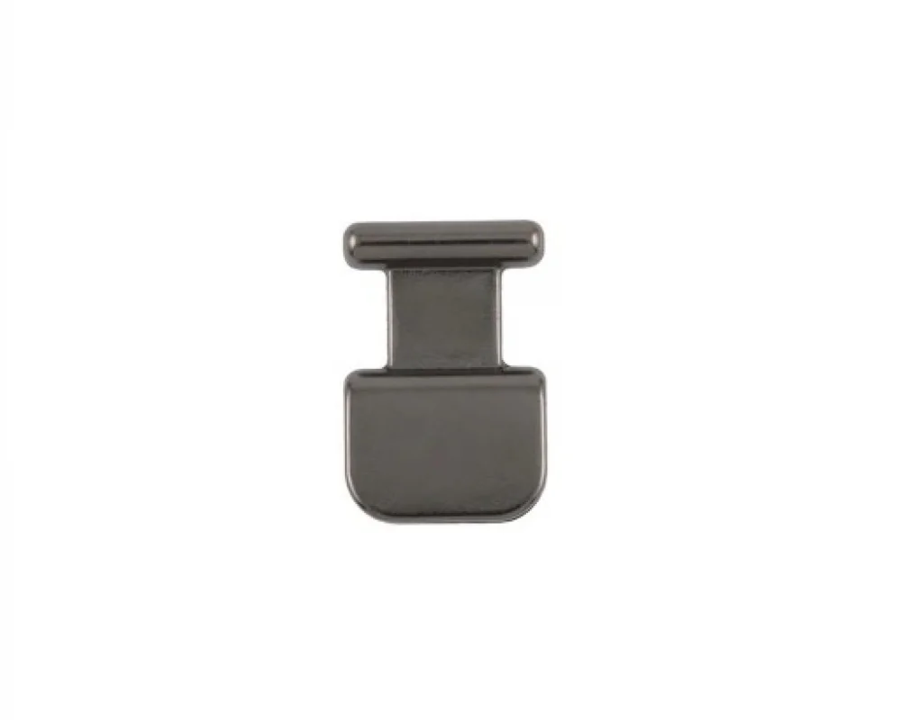 101-2 Trouser Hook Part - Siyah Free Nikel