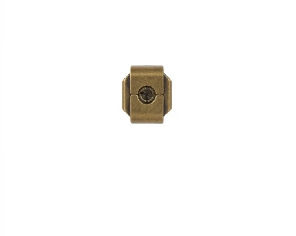 102-1 Hole Type Trouser Hook Part - Antik Sarı
