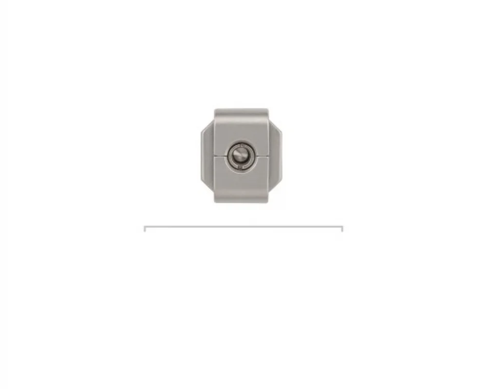 102-1 Hole Type Trouser Hook Part - Mat Free Nikel