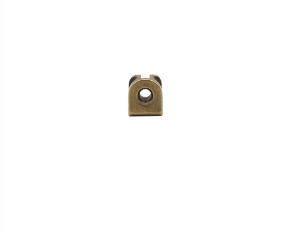 102-2 Hole Type Trouser Hook Part - Antik Sarı