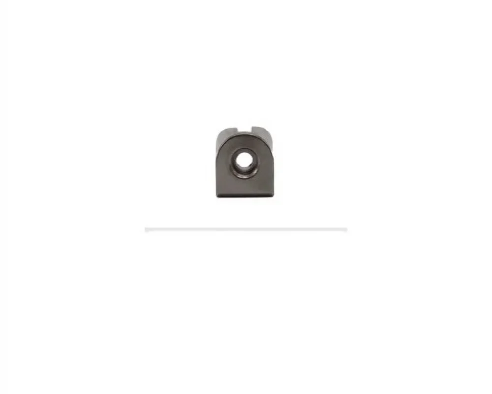 102-2 Hole Type Trouser Hook Part - Siyah Nikel*