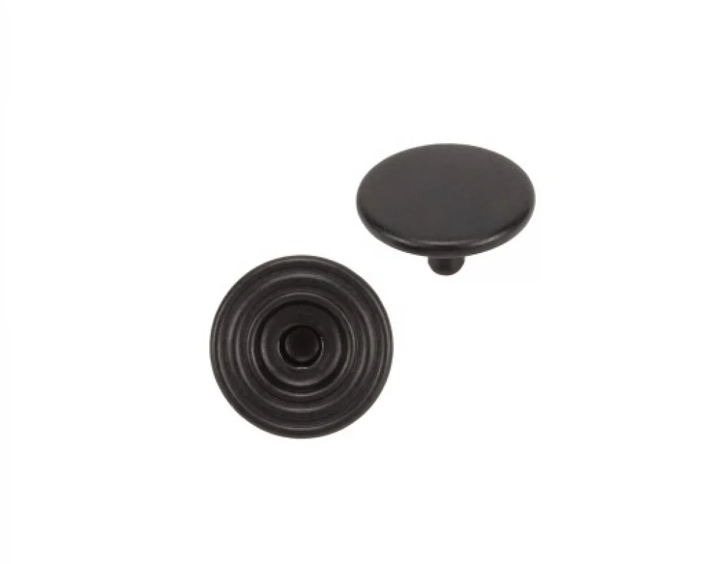 102-3 Trouser Hook Capped Post Part  - Avrupa Siyah Oksit
