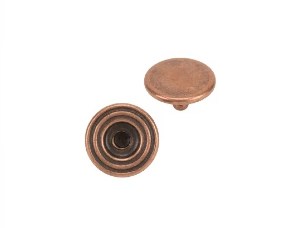 102-3 Trouser Hook Capped Post Part  - Bakır Oksit