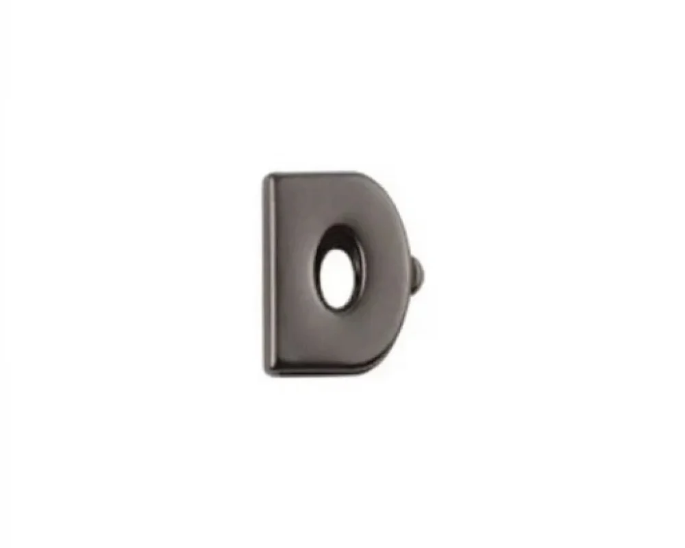 103-2 Trouser Hook Part - Siyah Free Nikel