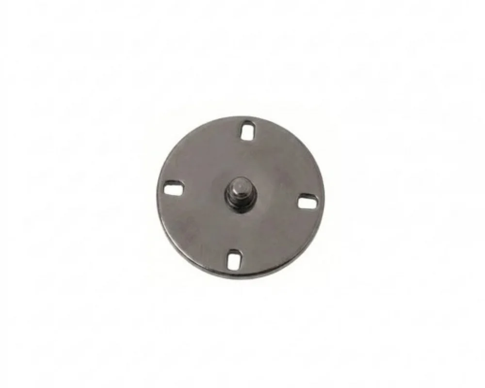 16 Mm Sewıng Snap Button Stud Part (7.5 Mm) - Siyah Free Nikel