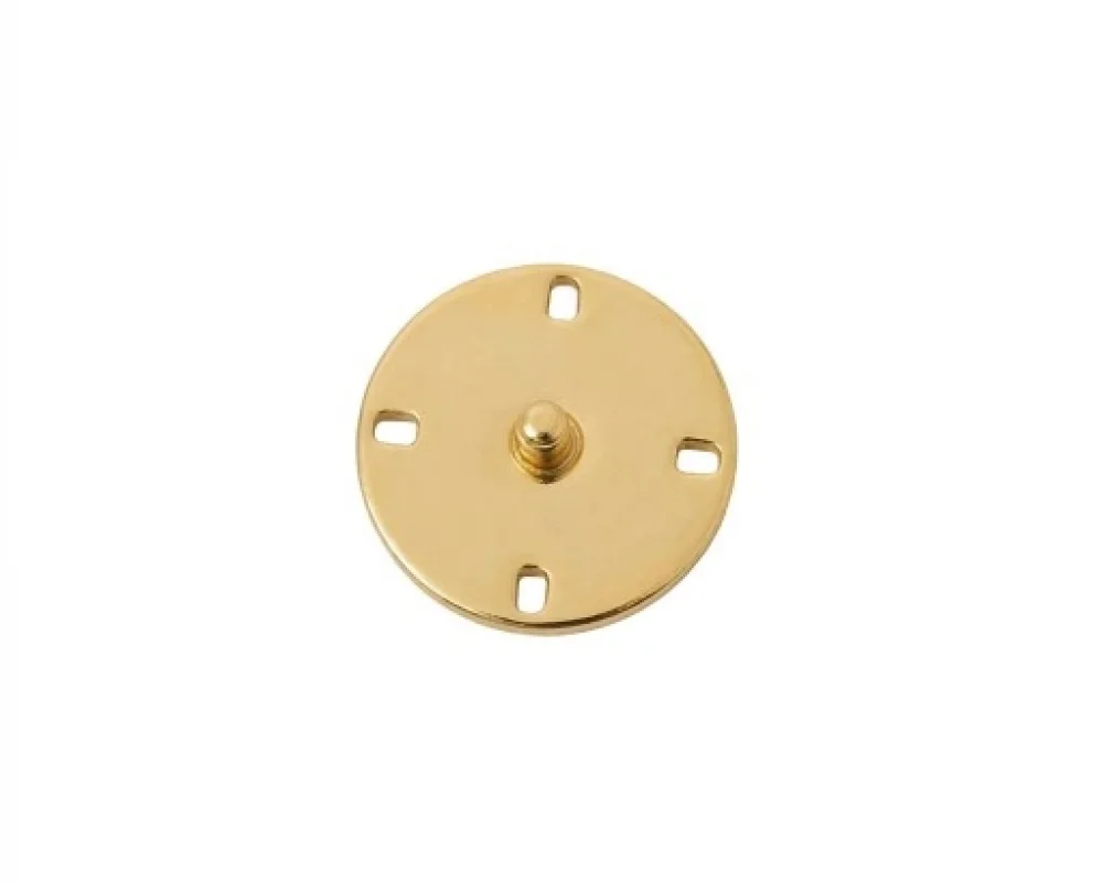 25 Mm Sewıng Snap Button Stud Part (9.5 Mm) - Sıcak Sarı Free Nikel