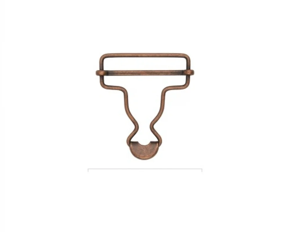 A-45 Salopette Buckle Wıth Sıngle Adjustment Wıth Standart Head - Bakır Oksit