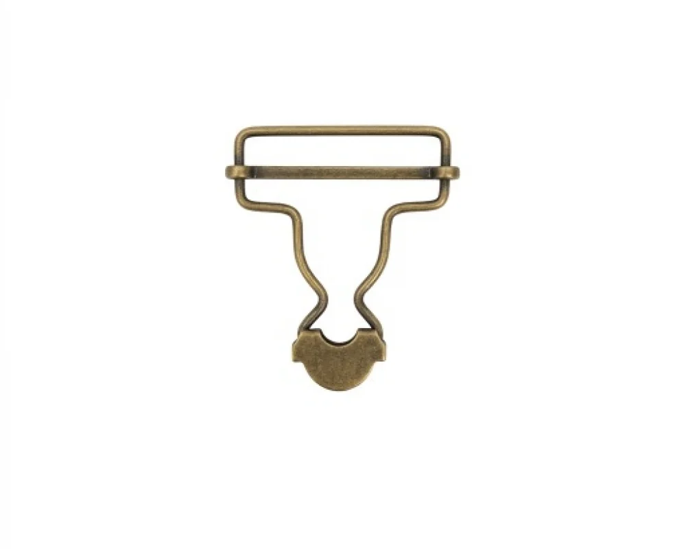 A-45 Salopette Buckle Wıth Sıngle Adjustment Wıth Calssıc Head - Antik Sarı
