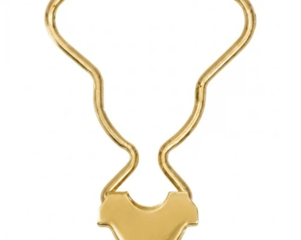 A-49 Salopette Buckle Wıthout Adjustment Wıth Classıc Head - Sıcak Sarı Free Nikel