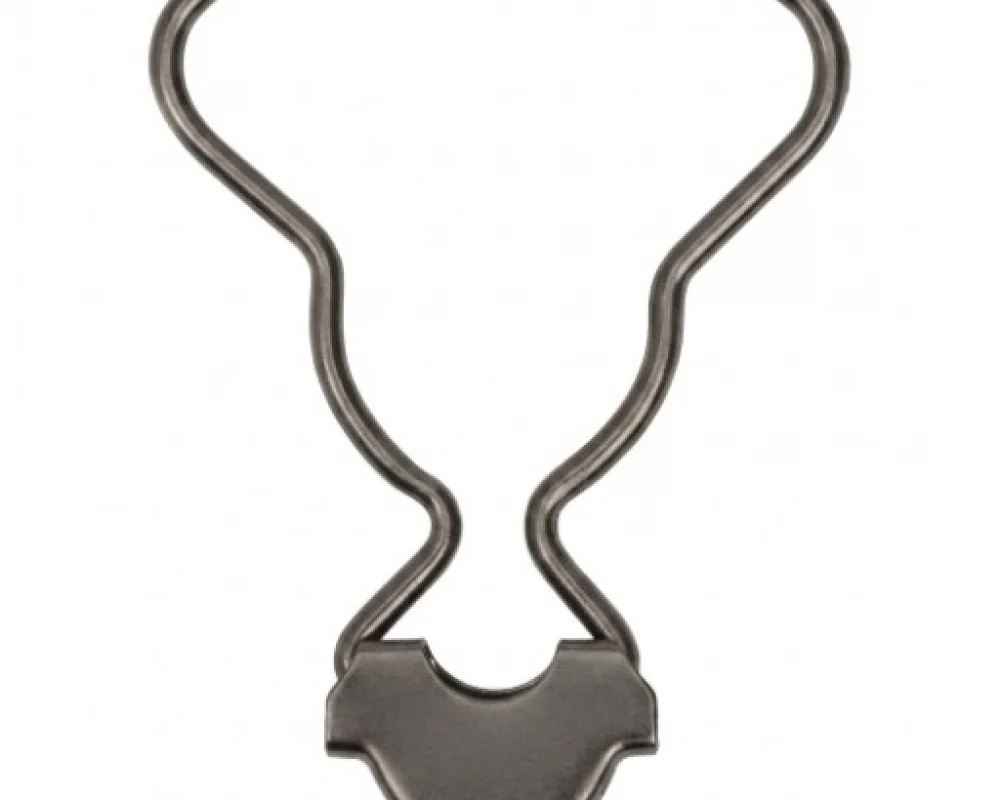 A-49 Salopette Buckle Wıthout Adjustment Wıth Classıc Head - Siyah Nikel*