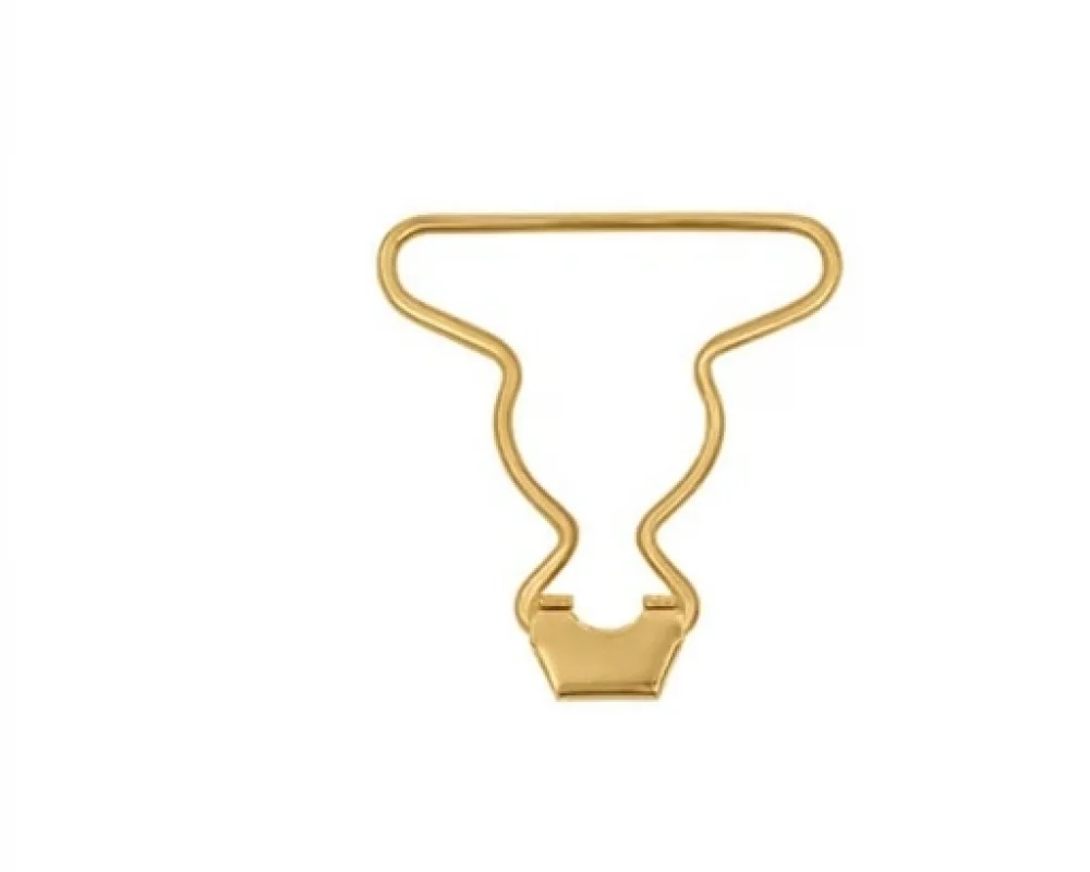 A-49 Salopette Buckle Wıthout Adjustment Wıth Speaıal Head - Sıcak Sarı Free Nikel