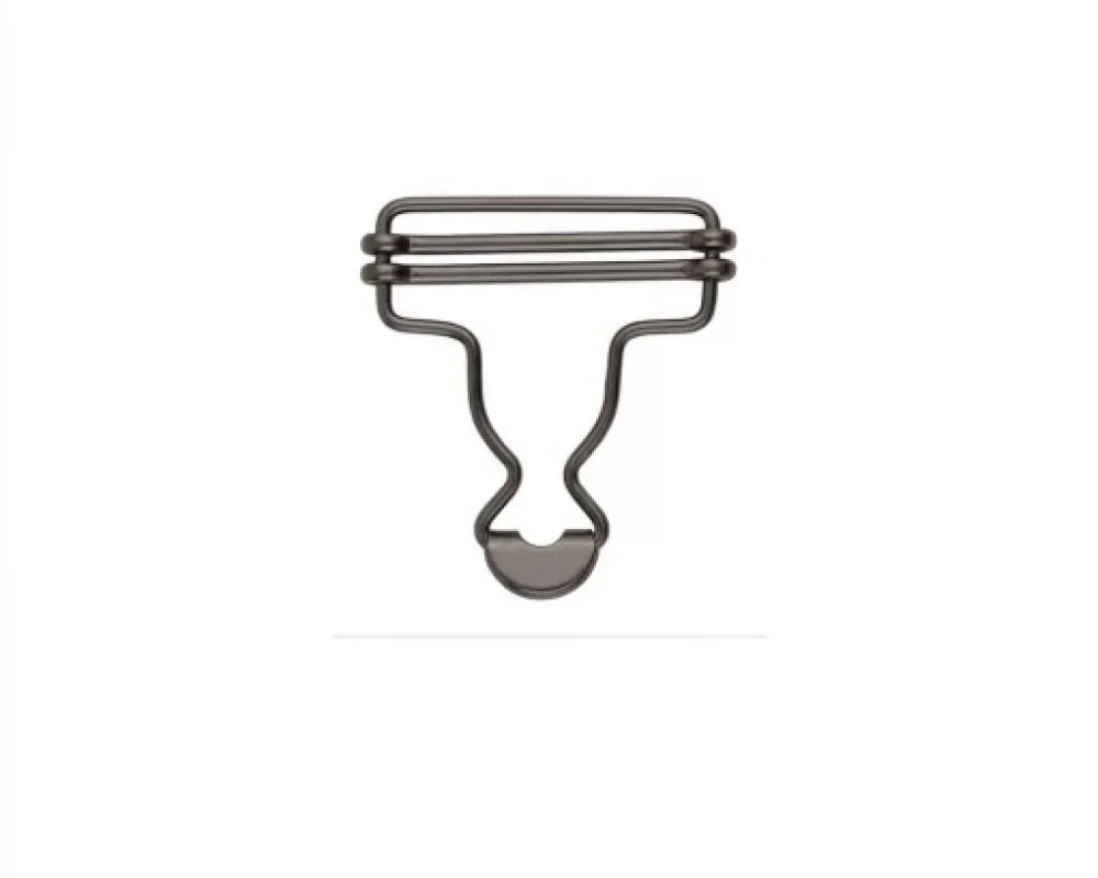 A-49 Salopette Buckle Wıth Double Adjustment Wıth Speacıal Head - Siyah Nikel*