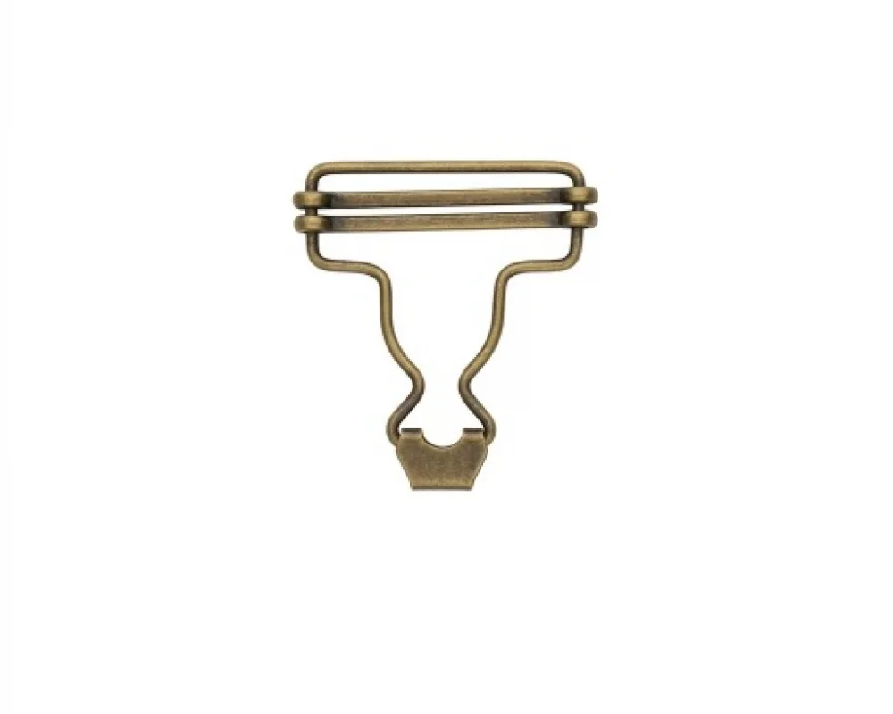 A-49 Salopette Buckle Wıth Double Adjustment Wıth Speacıal Head - Antik Sarı