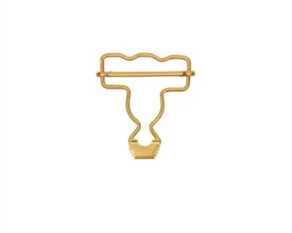 B-30 Dalgalı Salopette Buckle Wıth Sıngle Adjustment Wıth Specıal Head - Sıcak Sarı Free Nikel