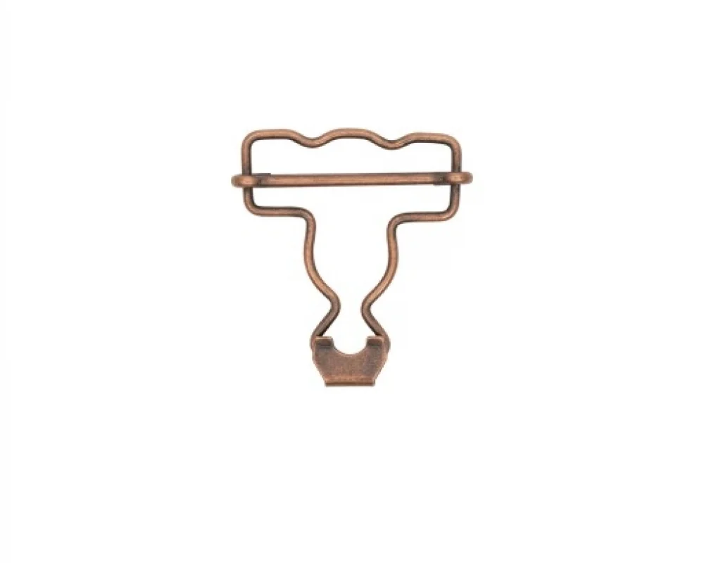 B-30 Dalgalı Salopette Buckle Wıth Sıngle Adjustment Wıth Specıal Head - Bakır Oksit