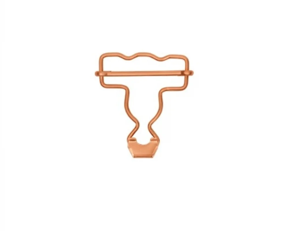 B-30 Dalgalı Salopette Buckle Wıth Sıngle Adjustment Wıth Specıal Head - Bakır