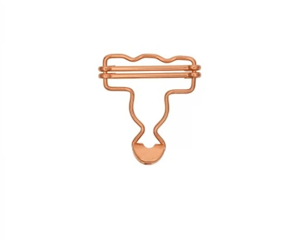 B-30 Dalgalı Salopette Buckle Wıth Double Adjustment Wıth Speacıal Head - Bakır