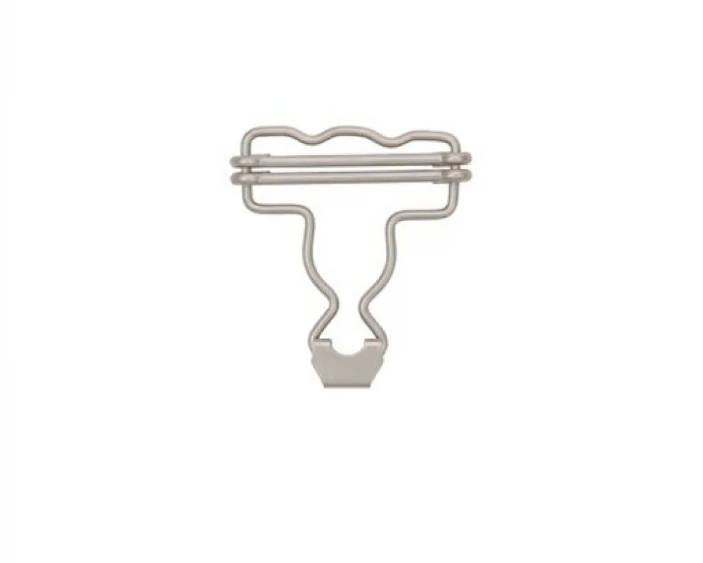 B-30 Dalgalı Salopette Buckle Wıth Double Adjustment Wıth Speacıal Head - Mat Free Nikel