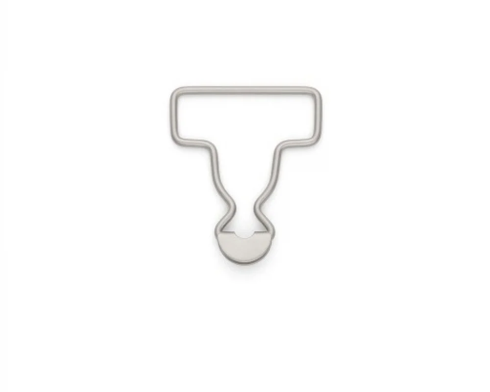 B-35 Salopette Buckle Wıthout Adjustment Wıth Standart Head - Mat Free Nikel