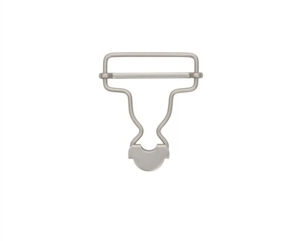 B-35 Salopette Buckle Wıth Sıngle Adjustment Wıth Calssıc Head - Mat Free Nikel
