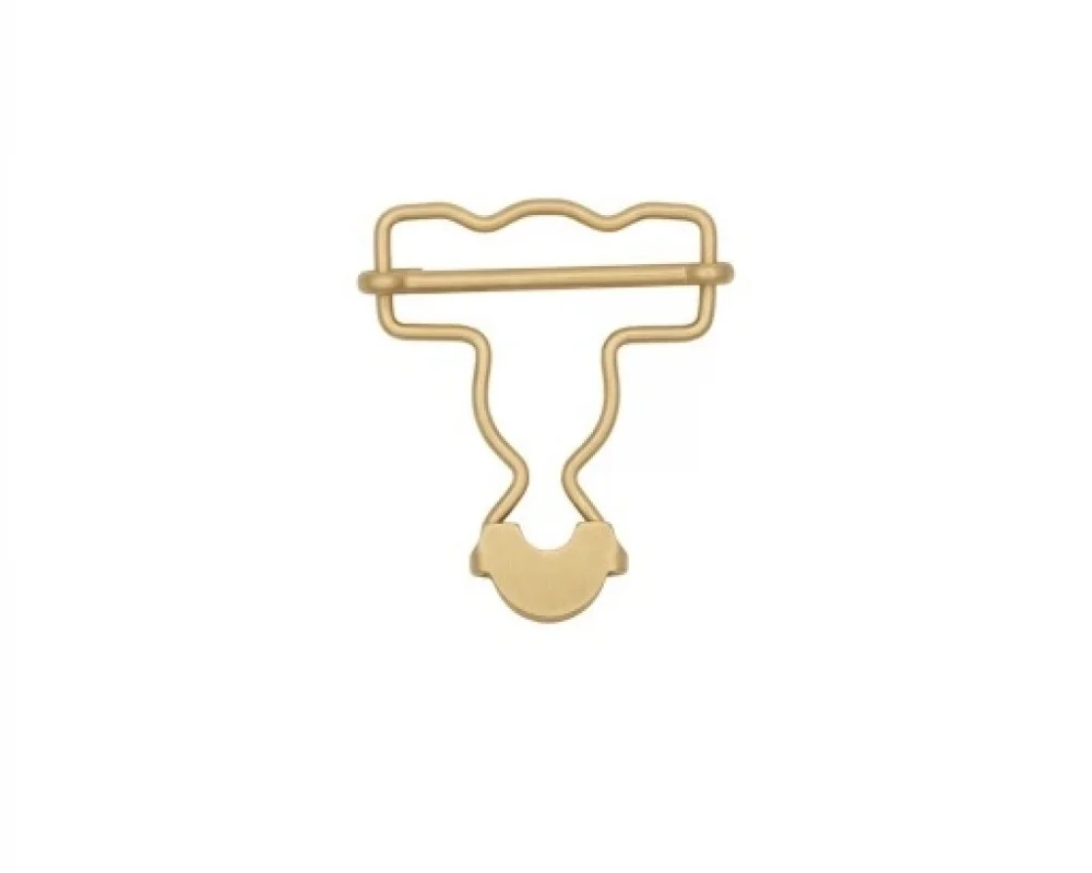 B-35 Dalgalı Salopette Buckle Wıth Sıngle Adjustment Wıth Calssıc Head - Ham