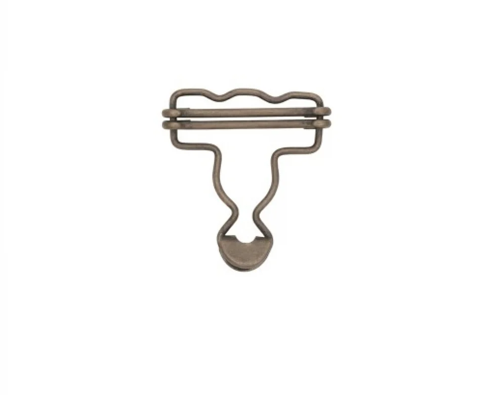 B-35 Dalgalı Salopette Buckle Wıth Double Adjustment Wıth Speacıal Head - Kalay Oksit