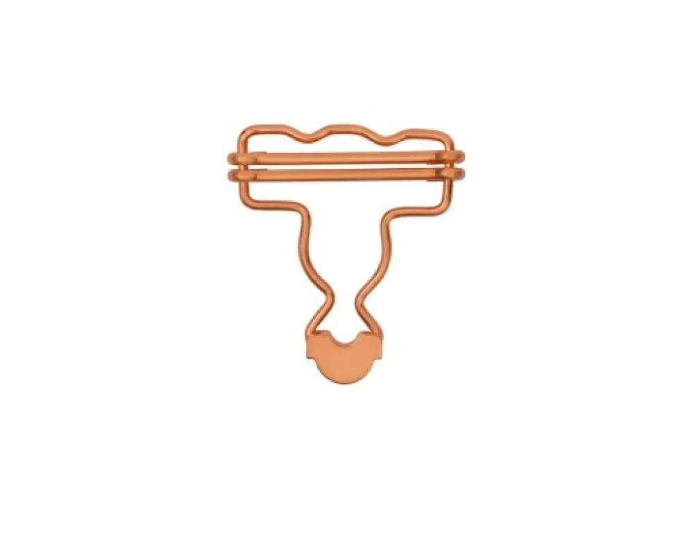 B-35 Dalgalı Salopette Buckle Wıth Double Adjustment Wıth Calassıc Head - Bakır