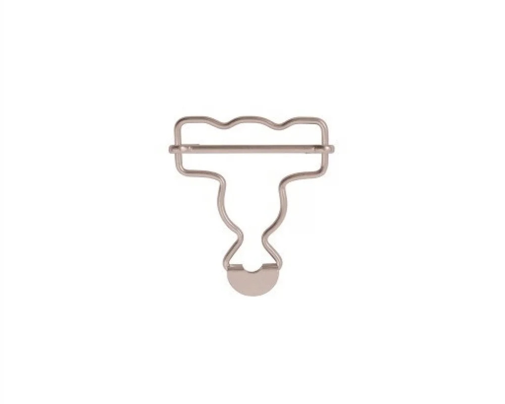 B-40 Dalgalı Salopette Buckle Wıth Sıngle Adjustment Wıth Standart Head - Bakırlı Kalay