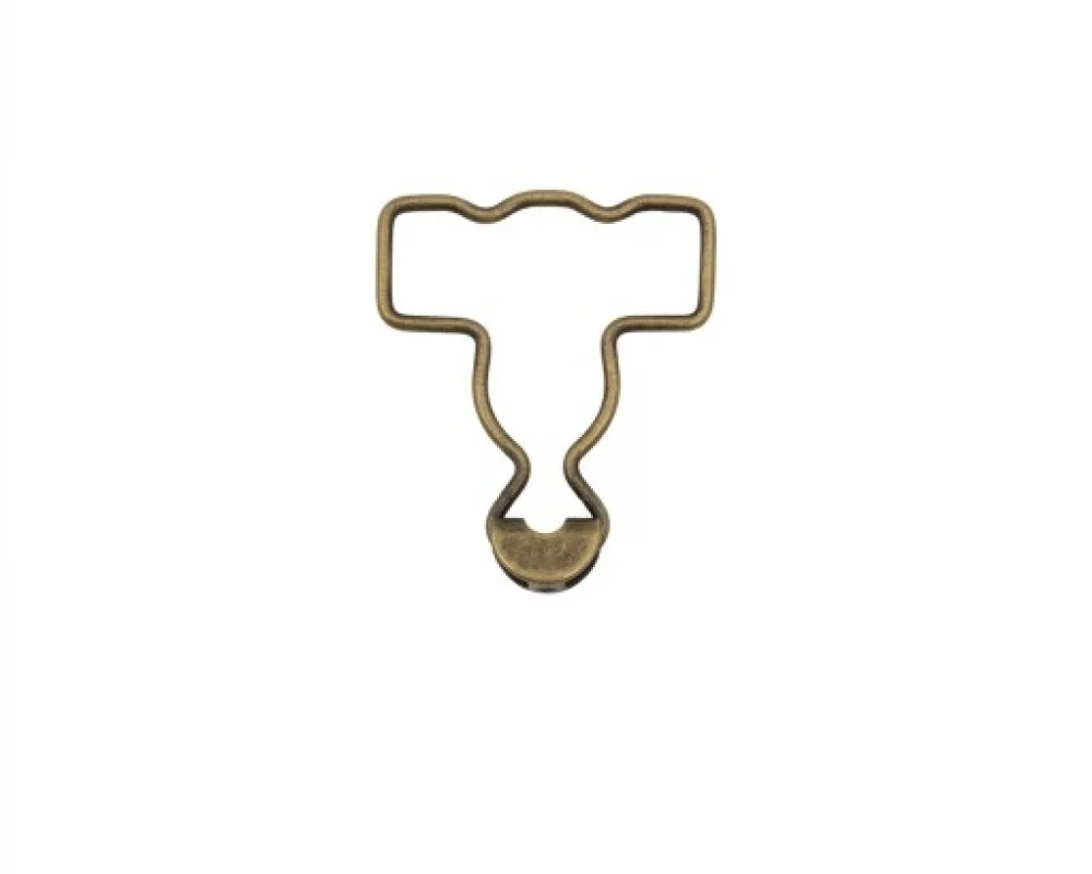 B-40 Dalgalı Salopette Buckle Wıthout Adjustment Wıth Standart Head - Antik Sarı