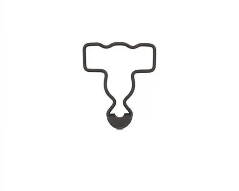 B-40 Dalgalı Salopette Buckle Wıthout Adjustment Wıth Standart Head - Avrupa Siyah Oksit