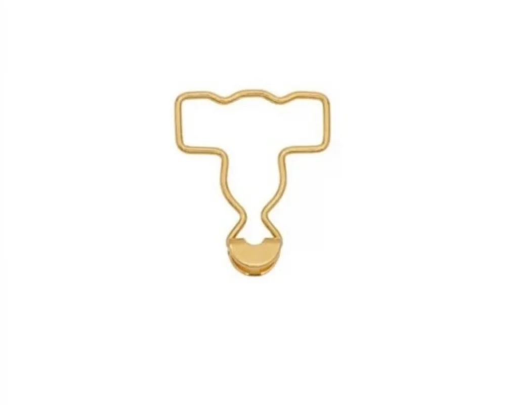 B-40 Dalgalı Salopette Buckle Wıthout Adjustment Wıth Standart Head - Sıcak Sarı Free Nikel