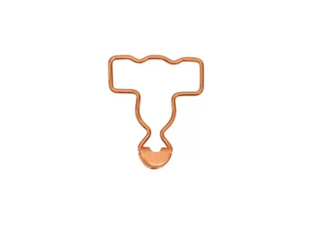 B-40 Dalgalı Salopette Buckle Wıthout Adjustment Wıth Standart Head - Bakır