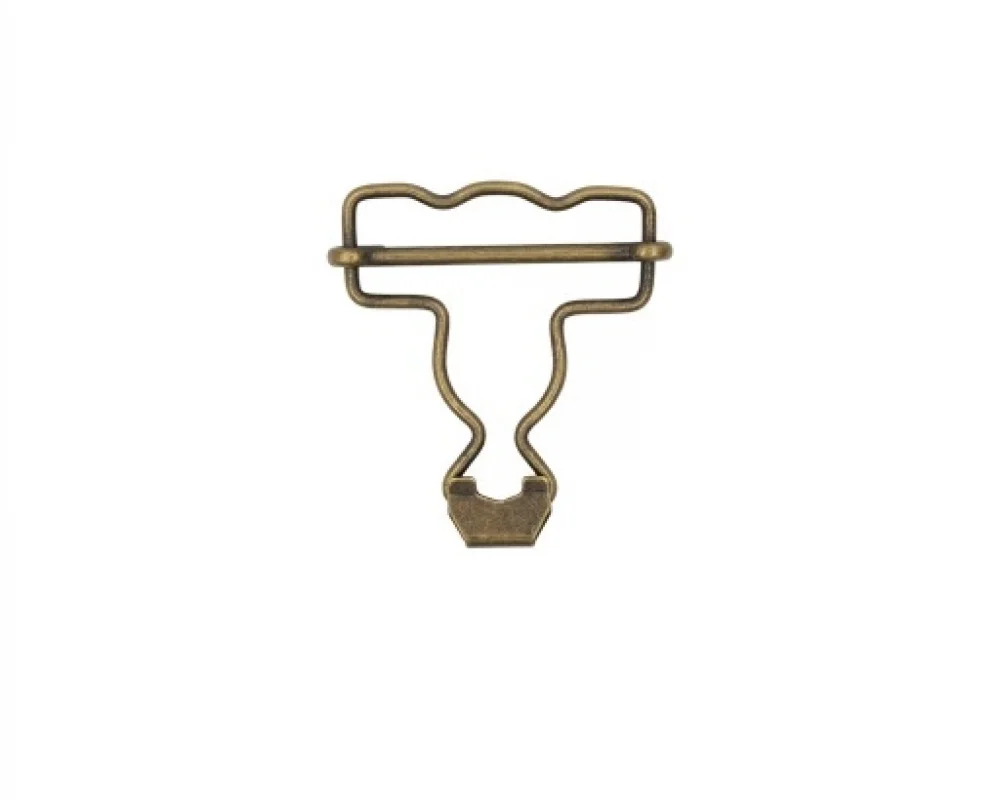 B-40 Dalgalı Salopette Buckle Wıth Sıngle Adjustment Wıth Specıal Head - Antik Sarı