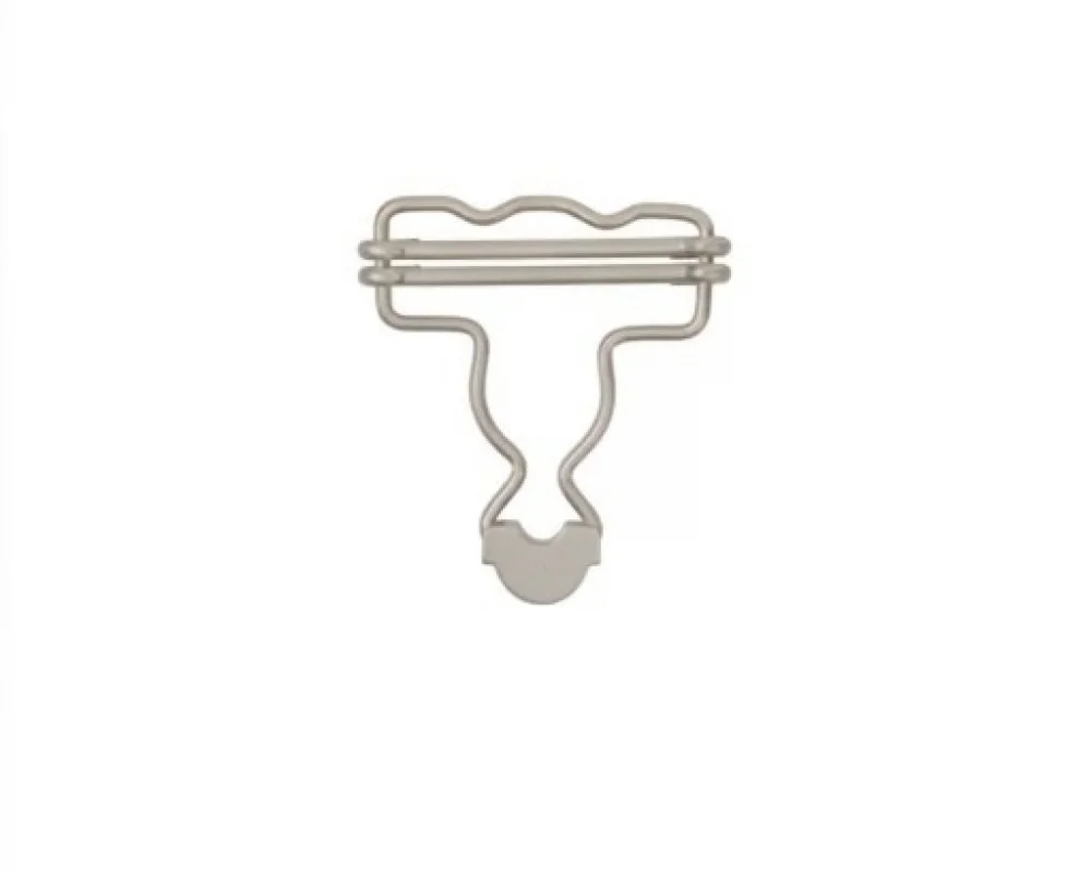B-40 Dalgalı Salopette Buckle Wıth Double Adjustment Wıth Calassıc Head - Mat Free Nikel