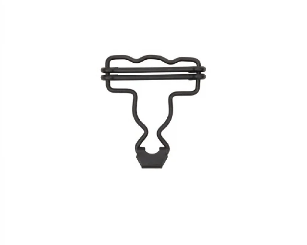 B-40 Dalgalı Salopette Buckle Wıth Double Adjustment Wıth Speacıal Head - Avrupa Siyah Oksit