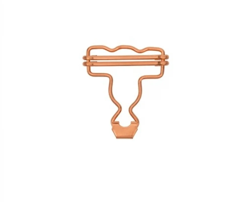 B-40 Dalgalı Salopette Buckle Wıth Double Adjustment Wıth Speacıal Head - Bakır