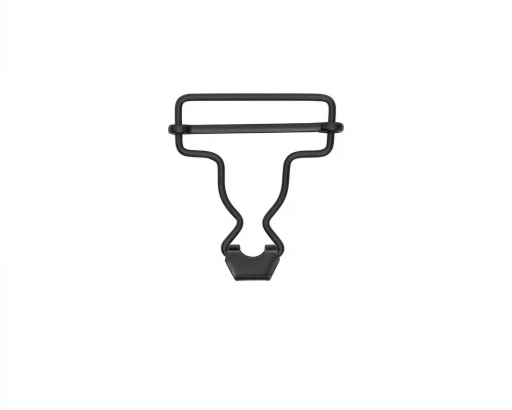 B-40 Düz Salopette Buckle Wıth Sıngle Adjustment Wıth Specıal Head - Avrupa Siyah Oksit