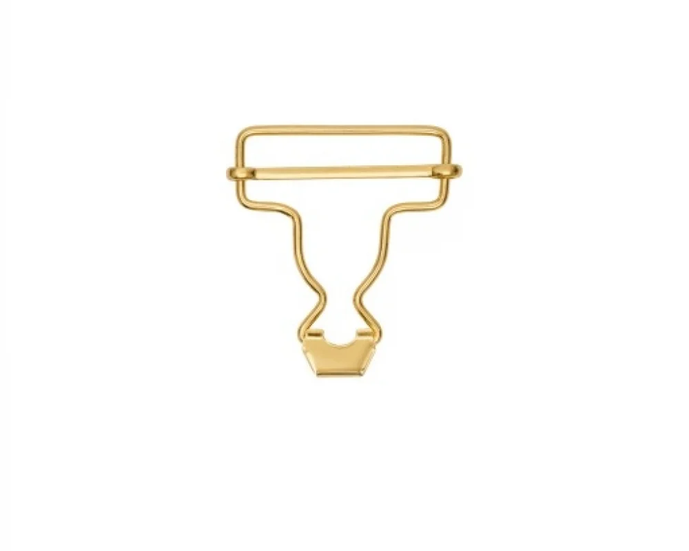 B-40 Düz Salopette Buckle Wıth Sıngle Adjustment Wıth Specıal Head - Sıcak Sarı Free Nikel