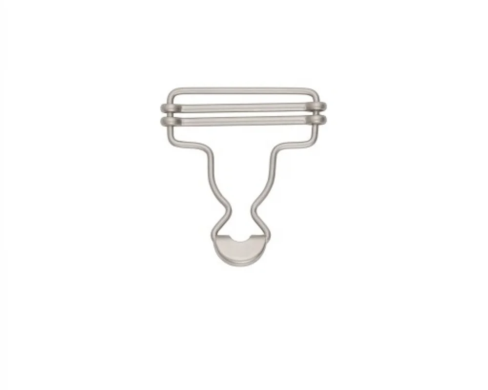 B-40 Düz Salopette Buckle Wıth Double Adjustment Wıth Speacıal Head - Mat Free Nikel