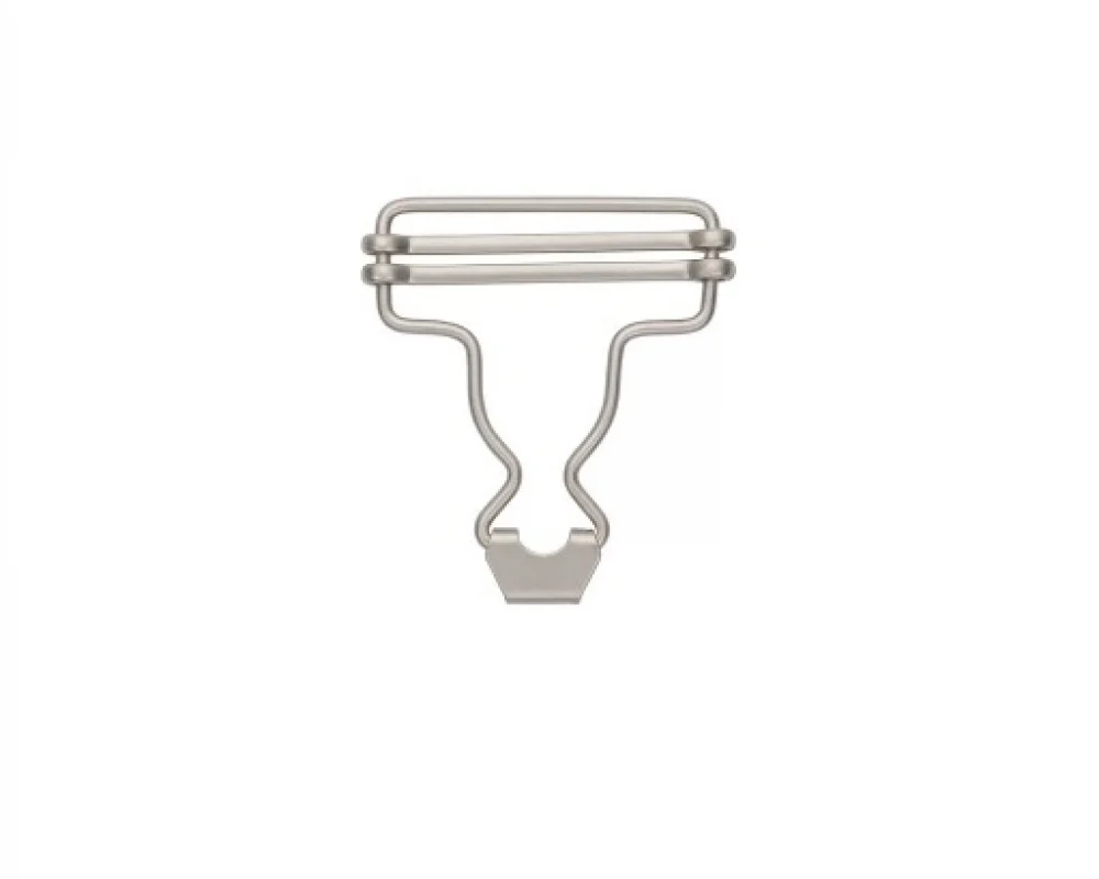 B-40 Düz Salopette Buckle Wıth Double Adjustment Wıth Speacıal Head - Mat Free Nikel