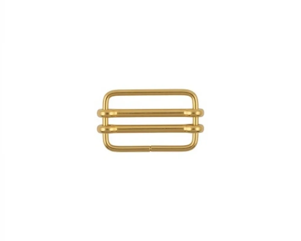 2.5 Cm Ayar Toka Çift Sürgülü - Sıcak Sarı Free Nikel